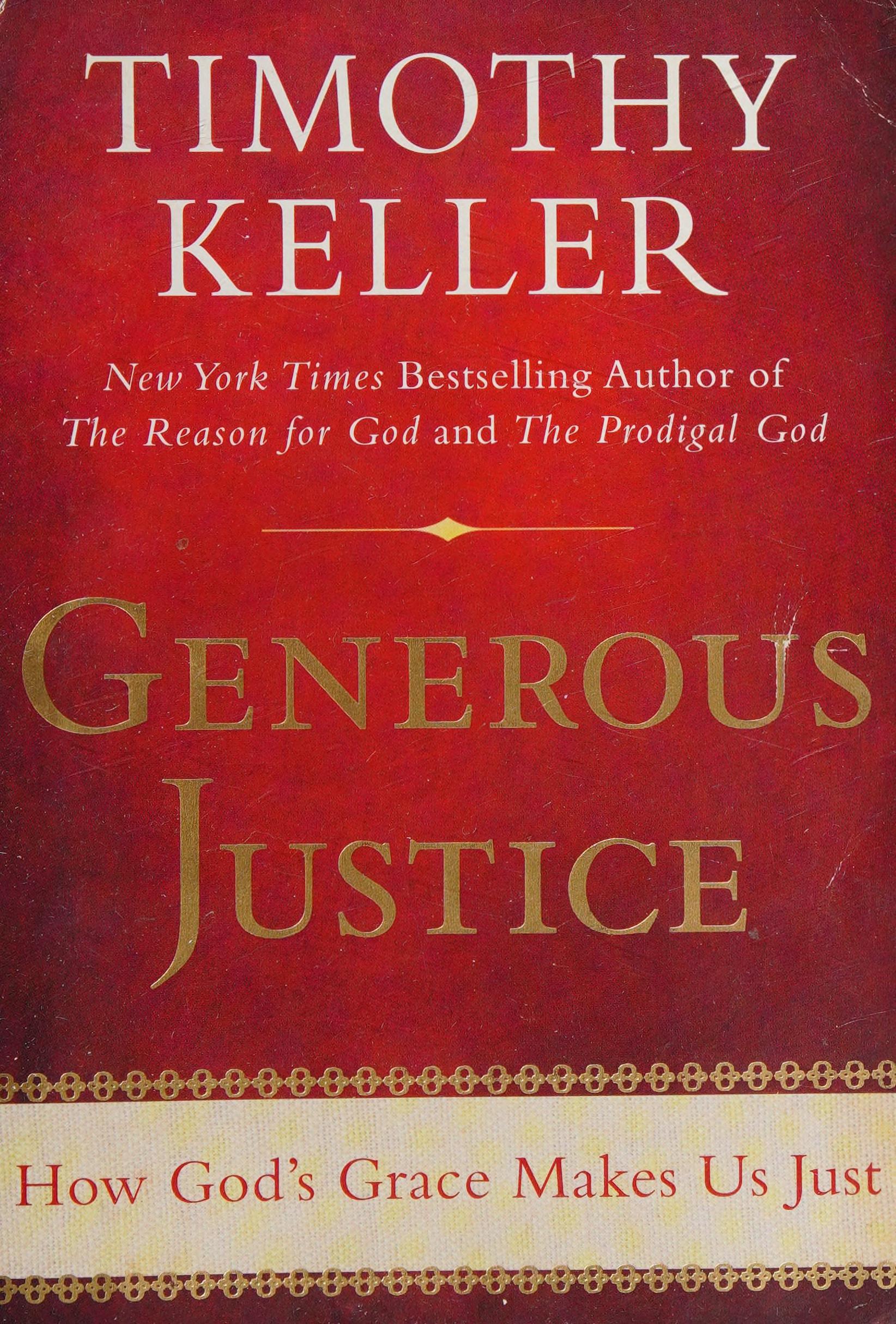 Generous Justice book cover