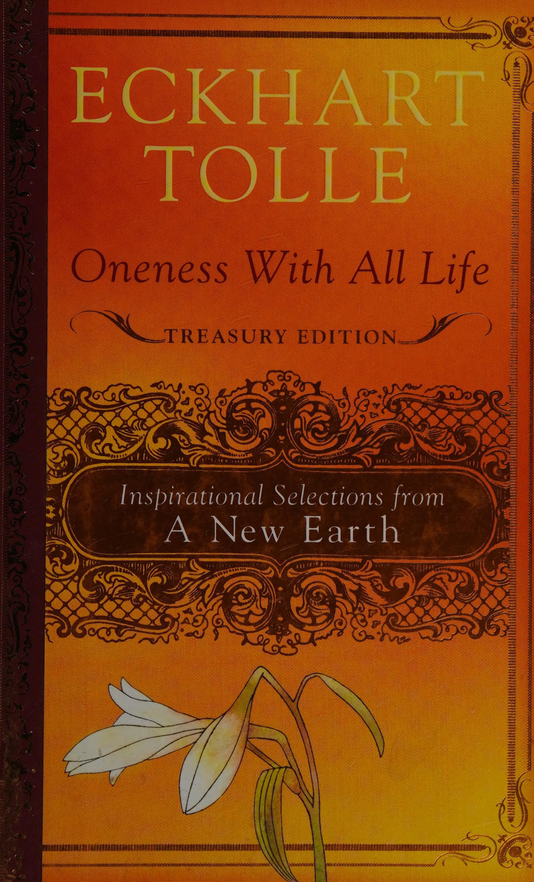 Oneness With All Life book cover