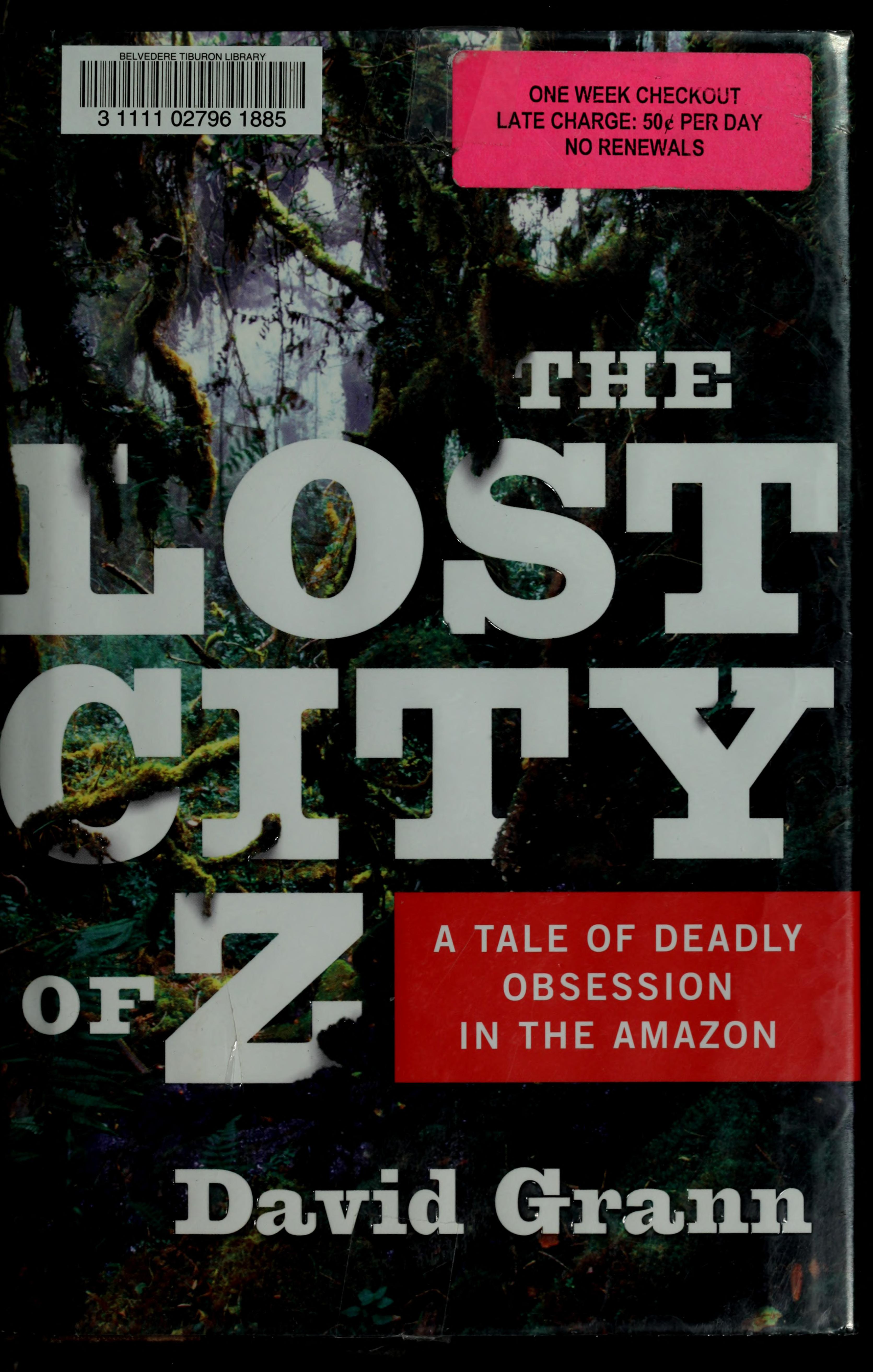 The Lost City of Z book cover
