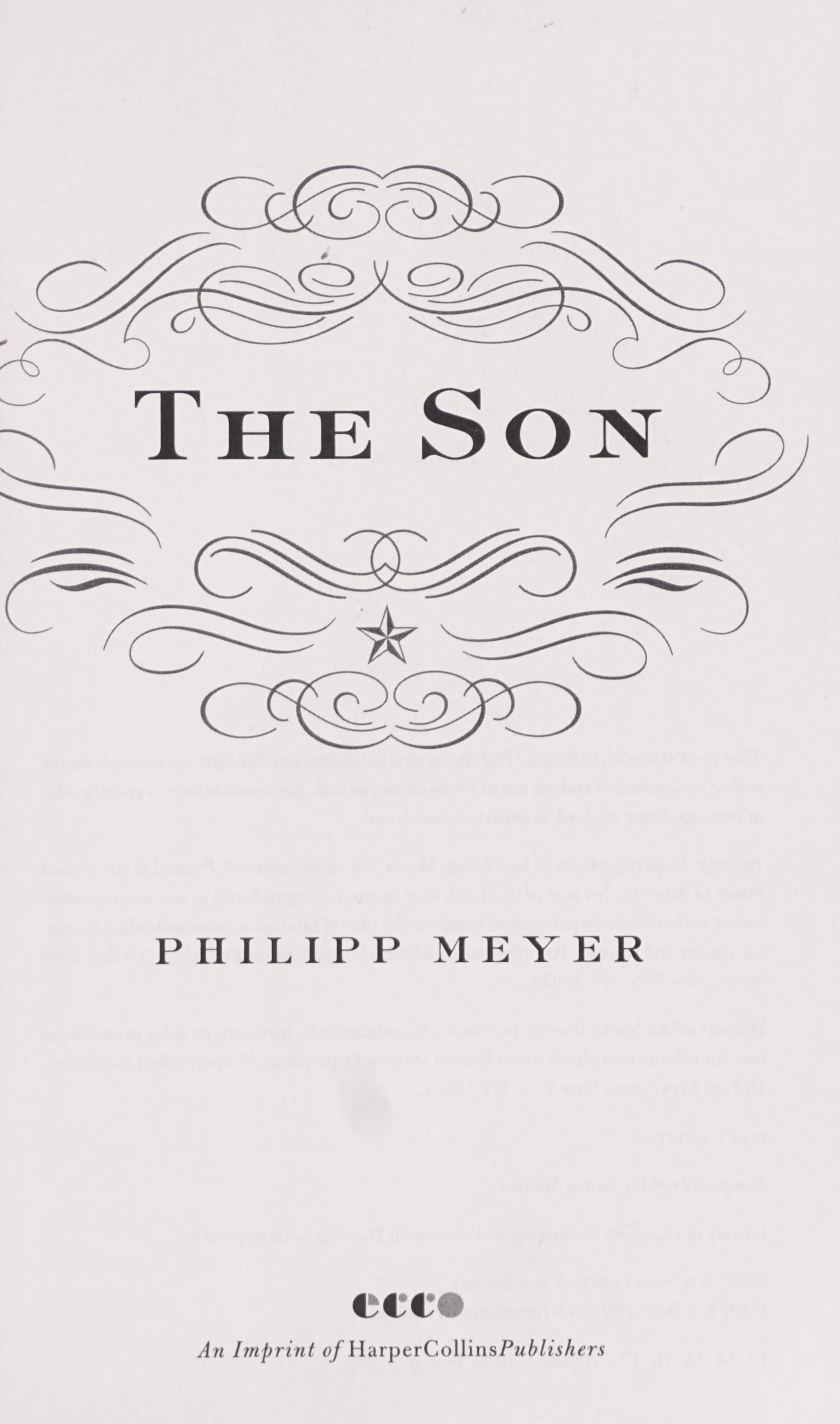 The Son book cover